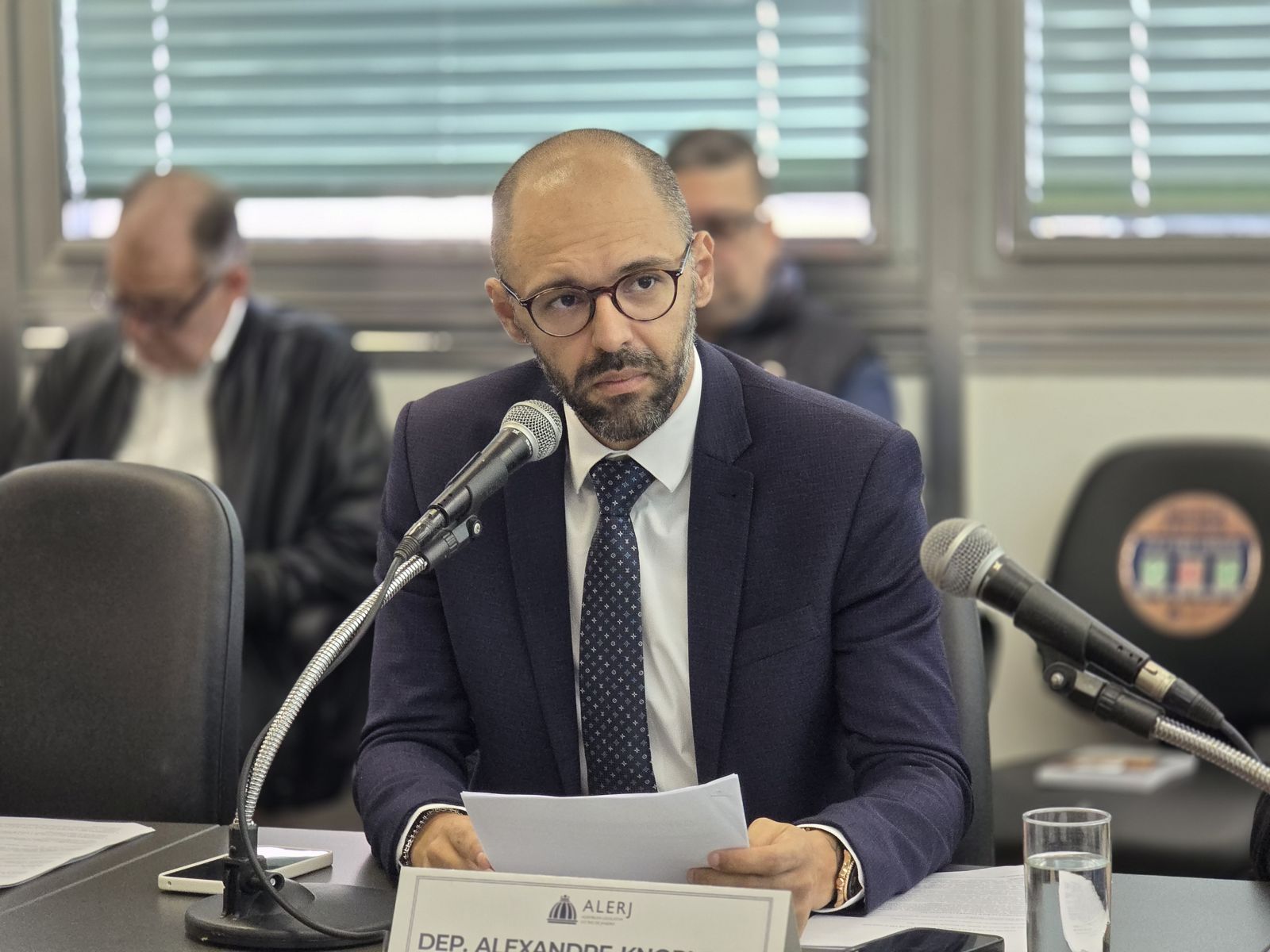 Alexandre Knoploch em reunião de comissão