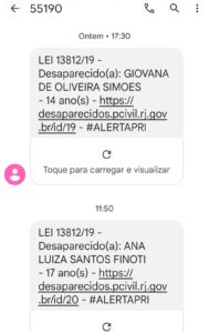 Alerta Pri SMS